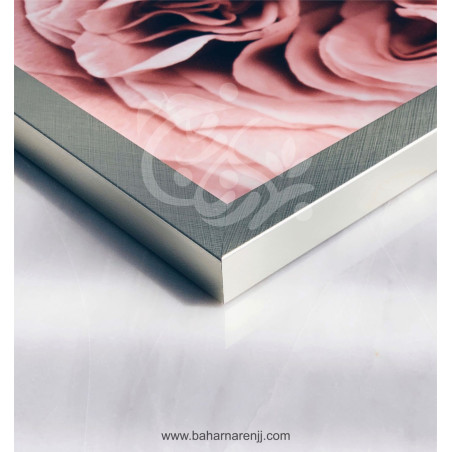 قاب PVC نقره ای- بژ 2cm