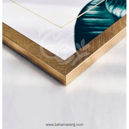 قاب PVC طلایی 2cm
