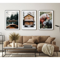 تابلو دکوراتیو مدرن مدل 670 با طراحی هنری و شیک برای پذیرایی